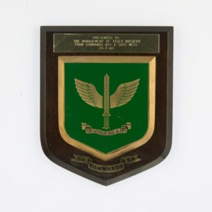 1st Commando Batallion Plaque 1983