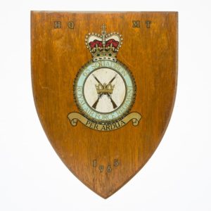 63 Squadron Royal Airforce Regiment Plaque 1965
