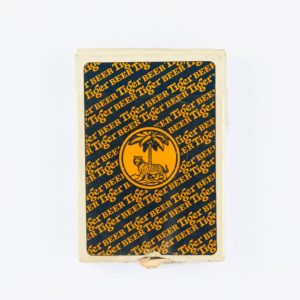 Tiger Beer Playing Card