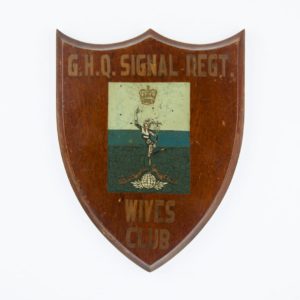 G.H.Q. Signal Reg. Plaque