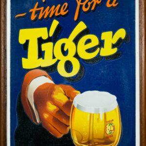 Time for a Tiger Advertisement (Metal)