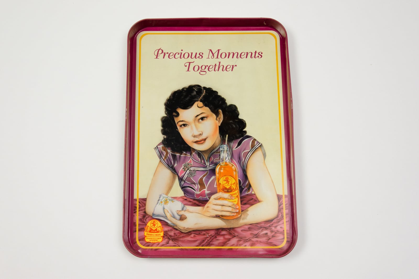 Precious Moment Together Pink Serving Tray