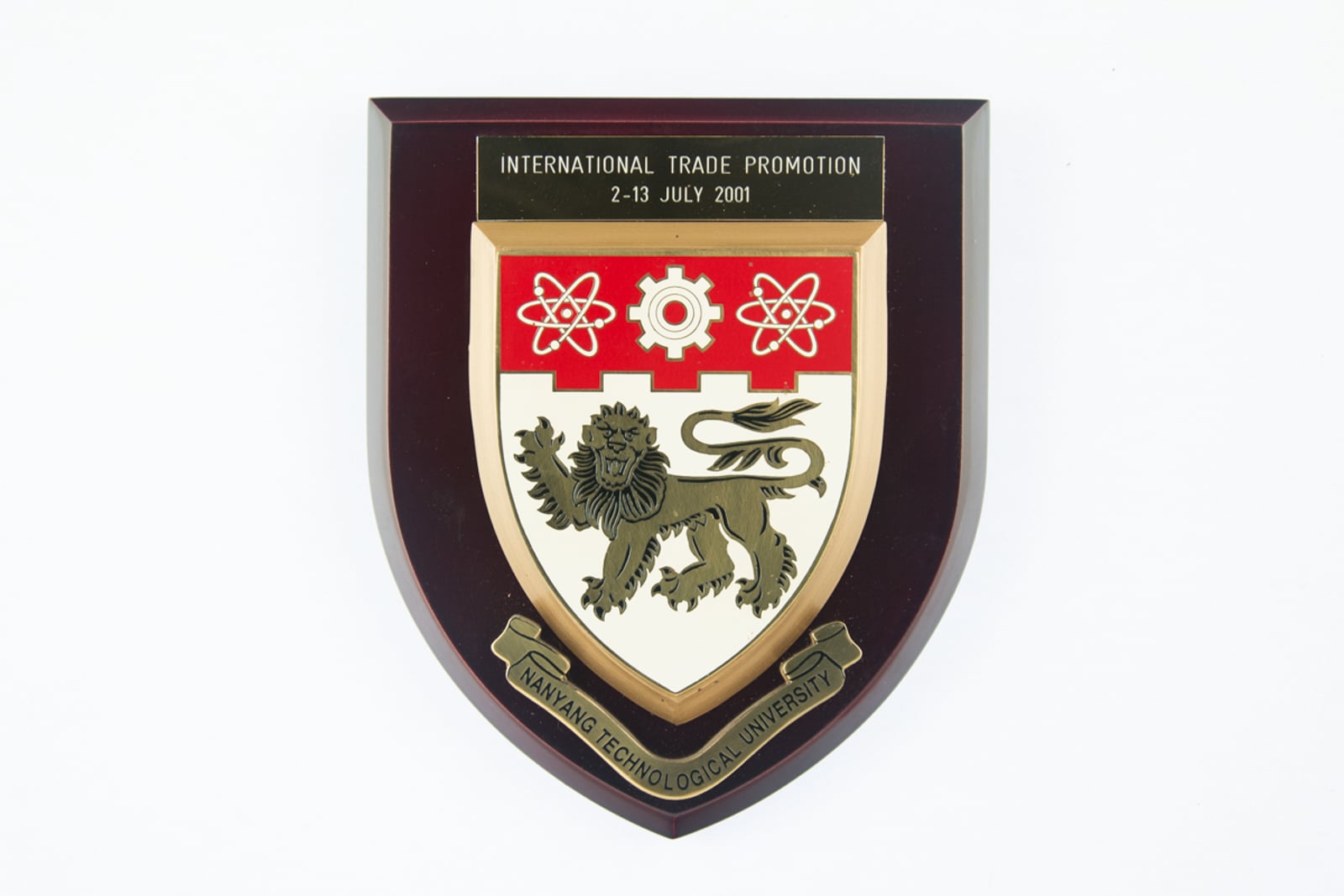 NTU International Trade Promotion Plaque 2001