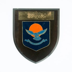 CPLS. SGTS & WOS' Mess Plaque 1988