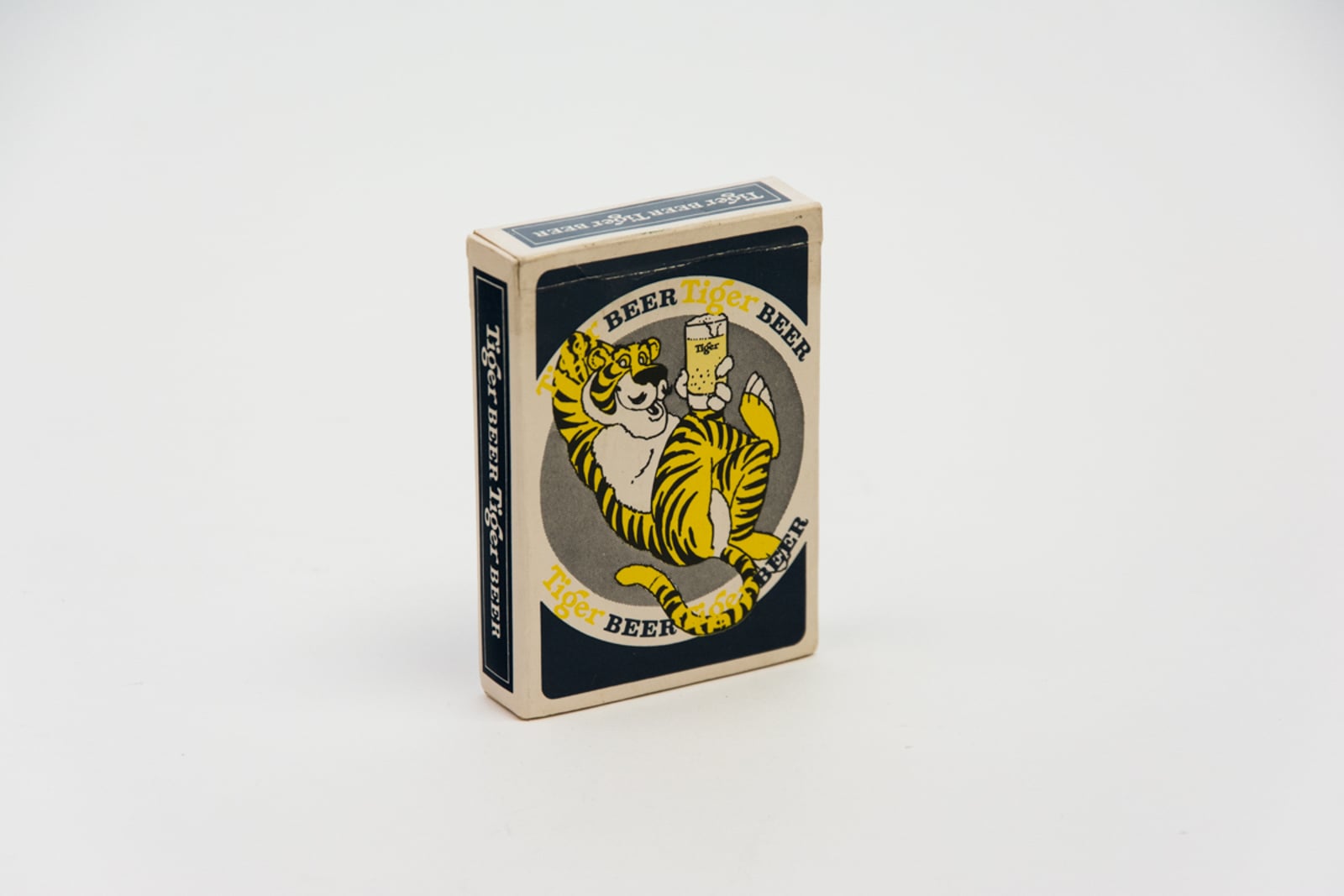 Tiger Lying Down Colored Playing Cards
