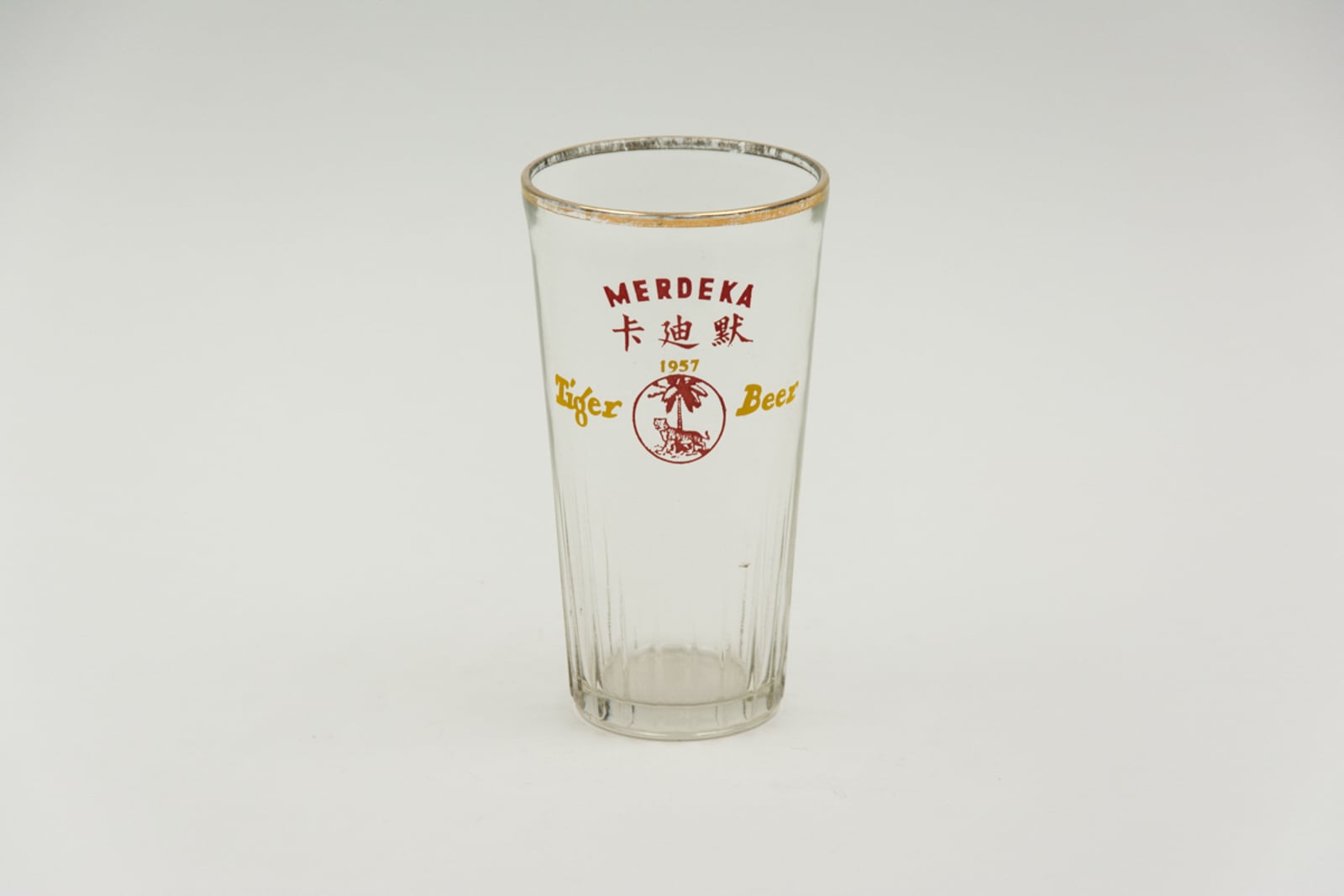 Tiger Beer Merdeka Tumbler Glassware 1957