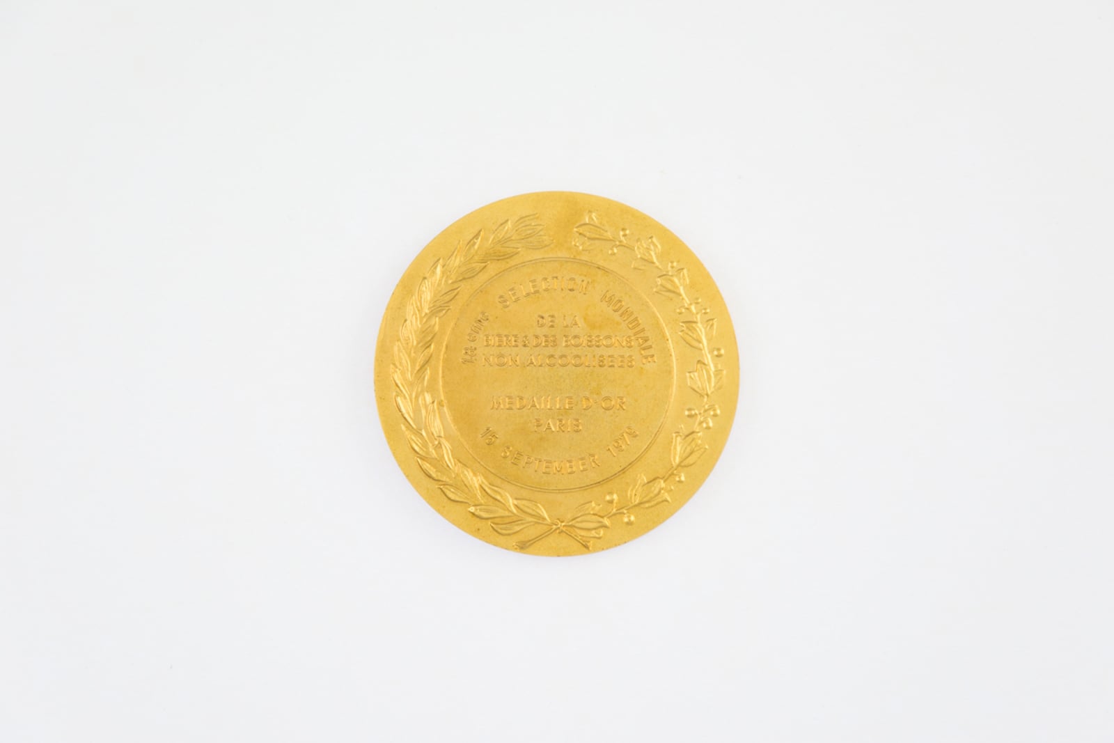 Monde Selection Bruxelles Medaille d'Orl 1979