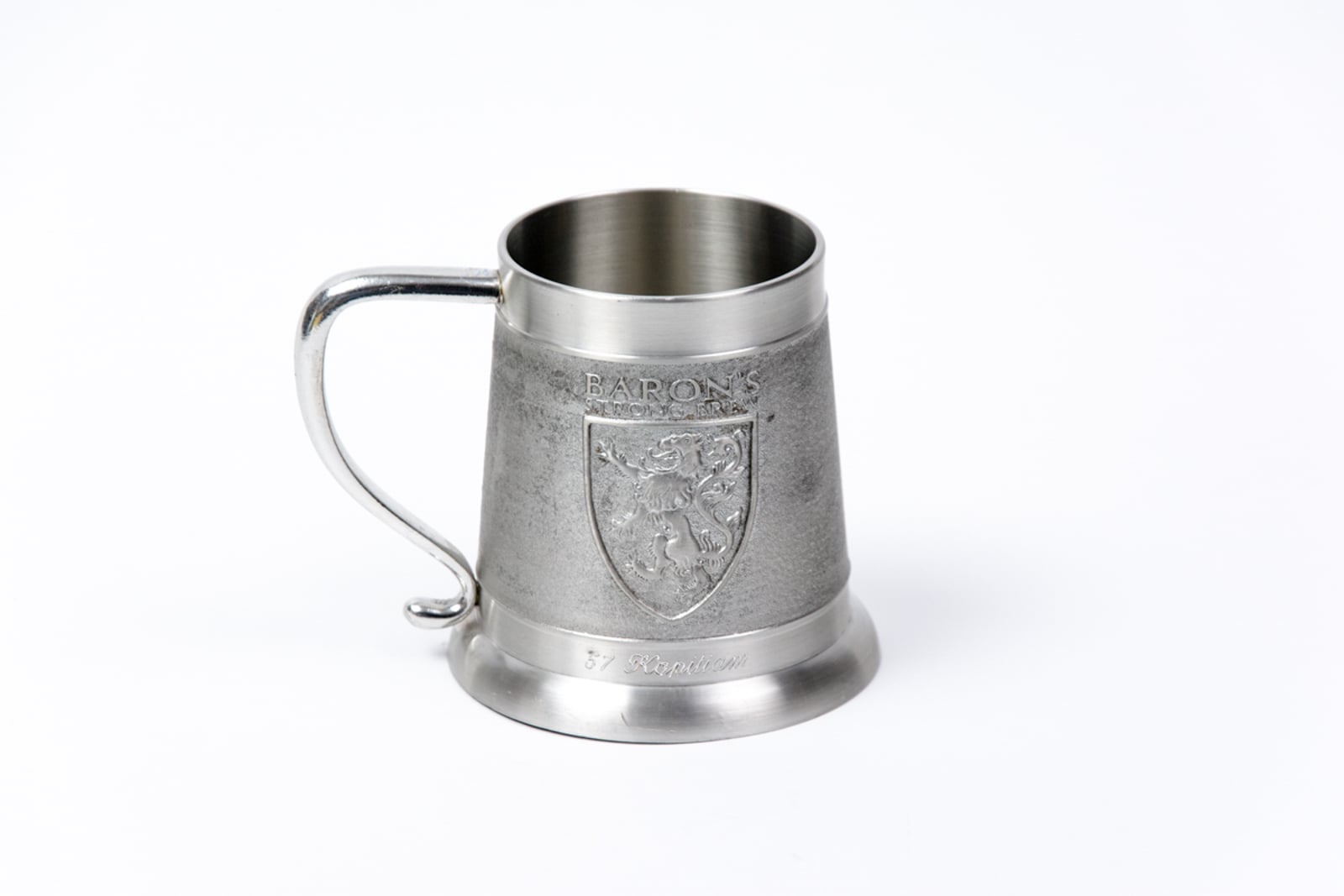 Baron's Strong Brew Pewter Mug