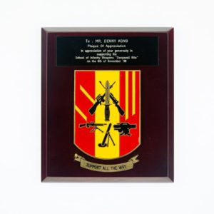 School of Infantry Weapons "Deepavali Nite" Plaque 1998
