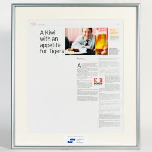 Tiger Beer Newspaper 2005