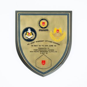 4th Joint Warrant Officer Course Plaque 1993