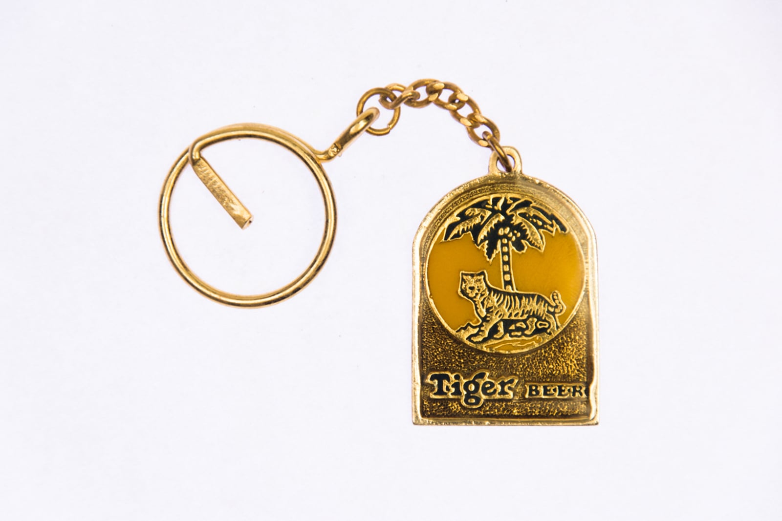 Tiger Beer Golden Key Chain