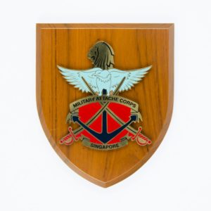 Military Attaché Corps Singapore Plaque