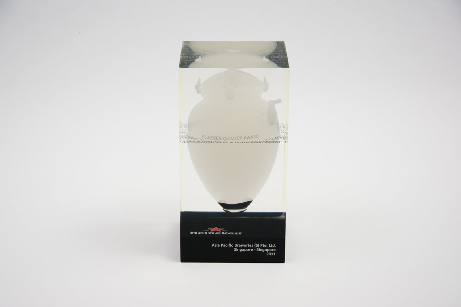 Heineken Quality Award Trophy 2011