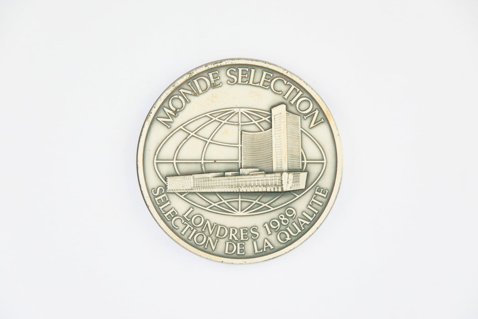 Monde Selection Londres Medaille d'Argent 1989