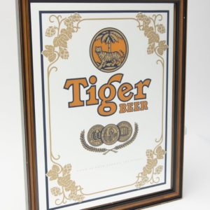 Tiger Beer Mirror Advertisement