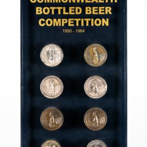 Commonwealth Bottled Beer Competition Medals 1950-1964