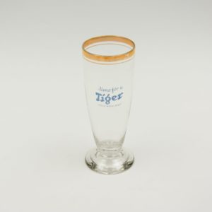 Tiger (Blue Label) Footed Pilsner Glassware