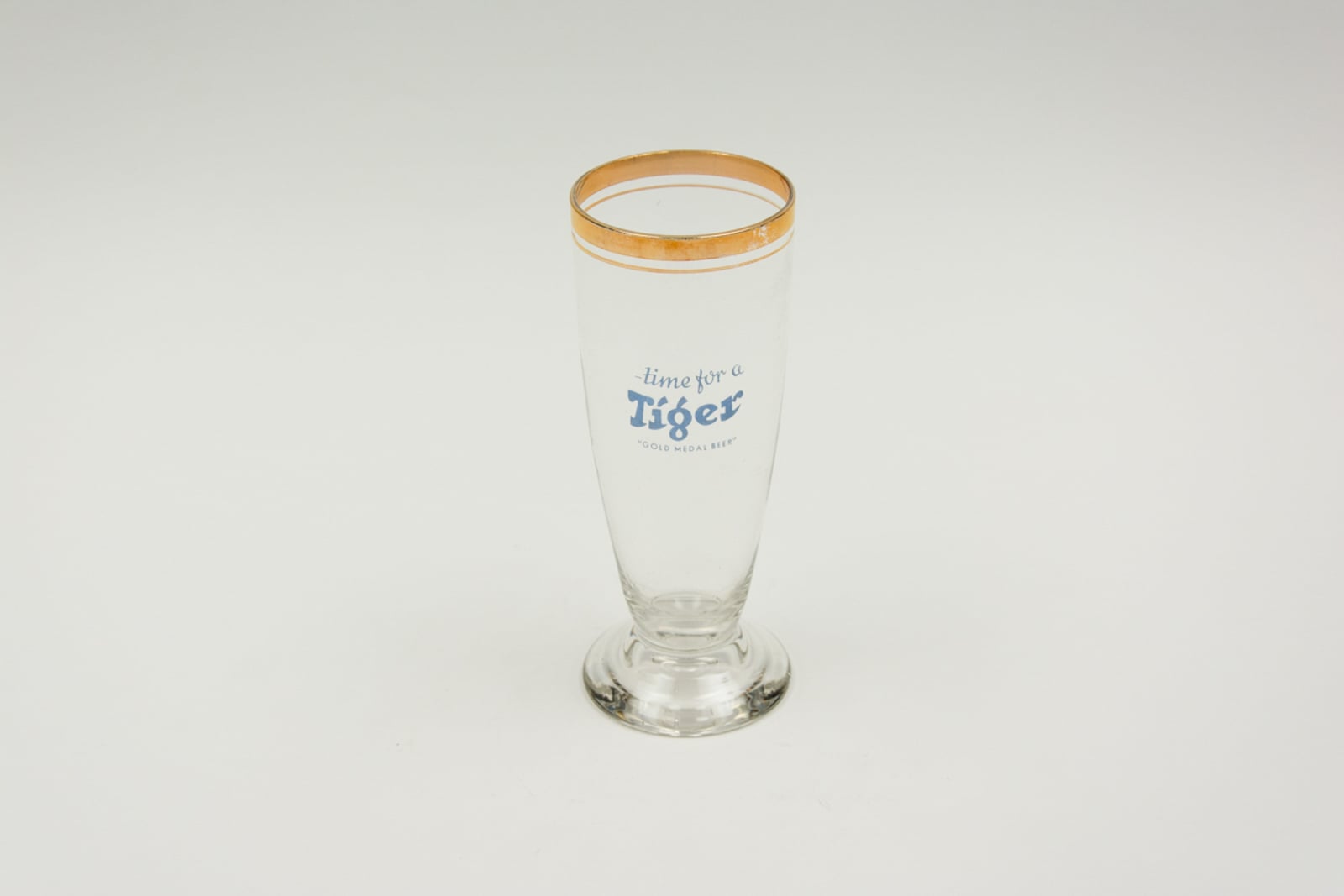 Tiger (Blue Label) Footed Pilsner Glassware