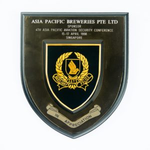 Auxiliary SATS Police Plaque 1998