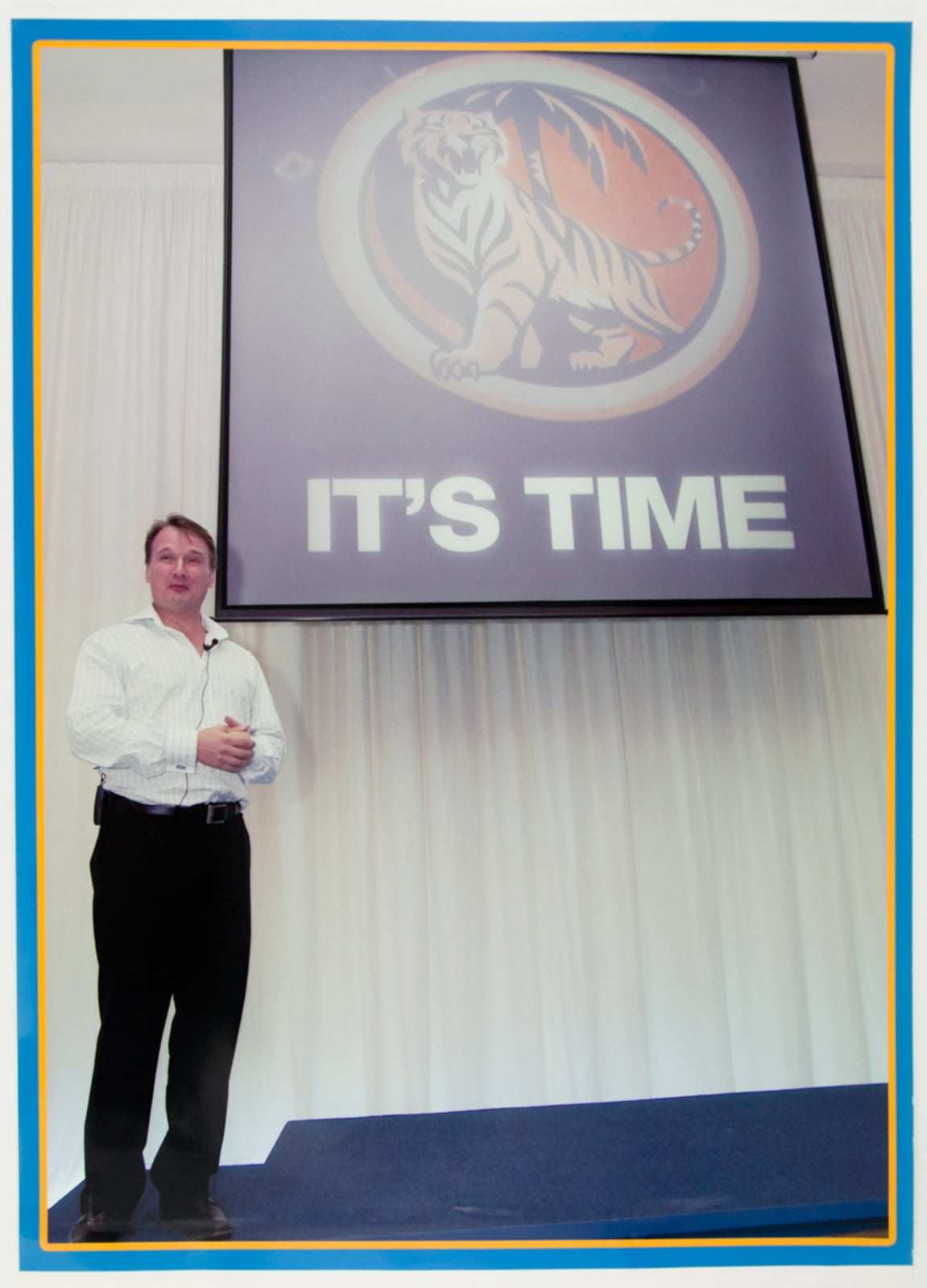 Tiger Beer "It's Time" Presentation Photograph