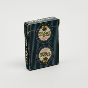 Tiger Beer Dark Green Stripes Playing Cards