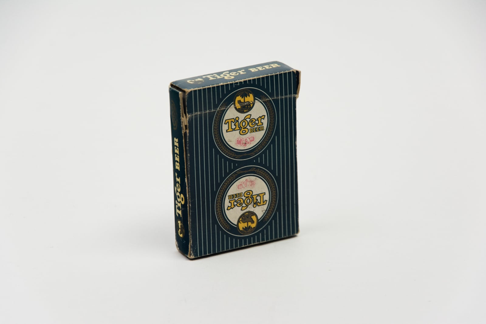 Tiger Beer Dark Green Stripes Playing Cards