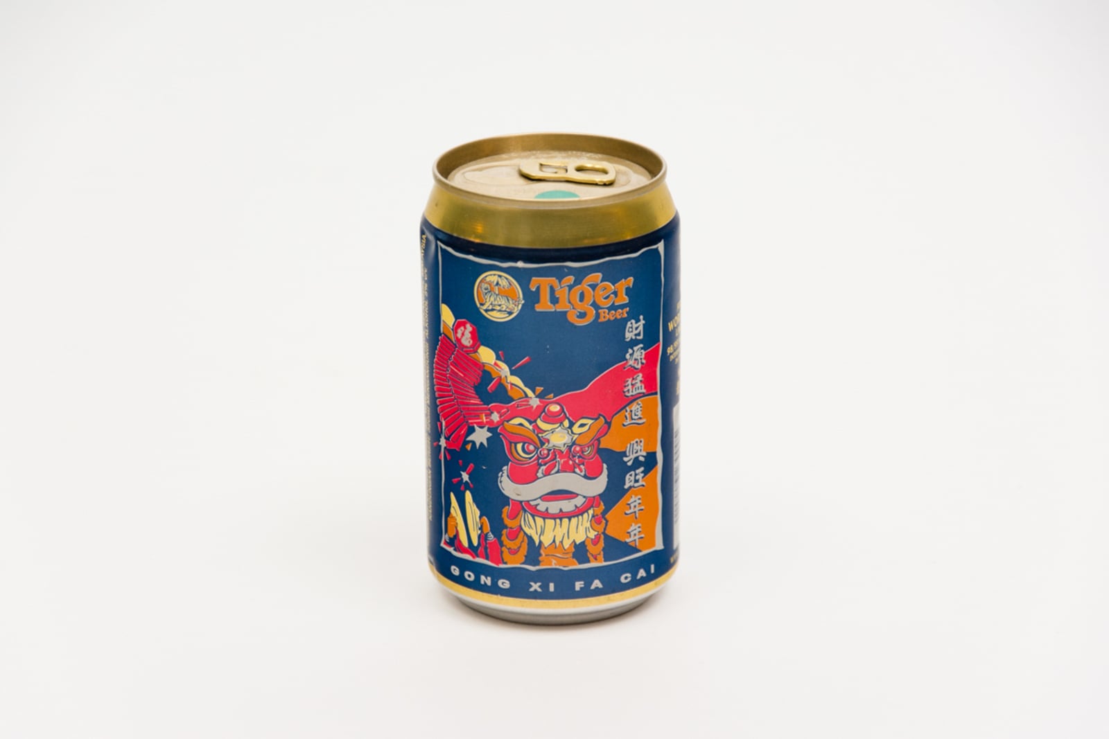 Tiger Gold Medal Lager Beer Can
