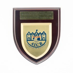 AICR Symbole de L'Accueil Plaque 2000