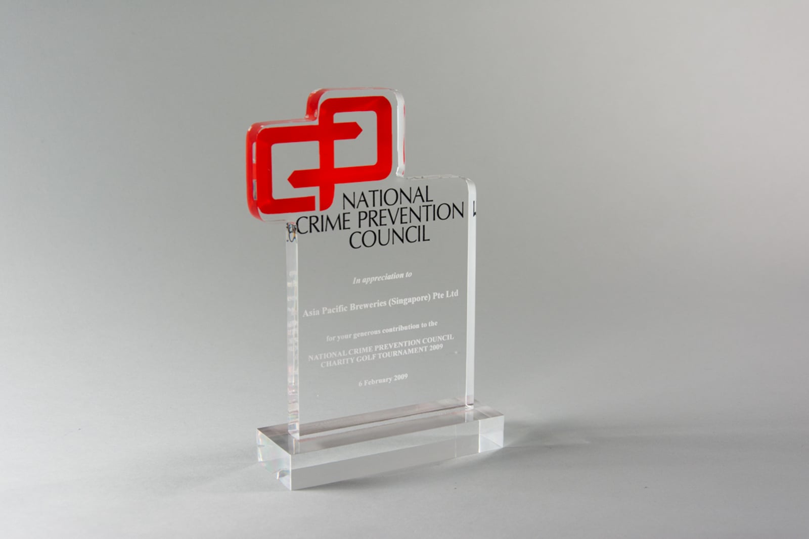 National Crime Prevention Council Trophy 2009