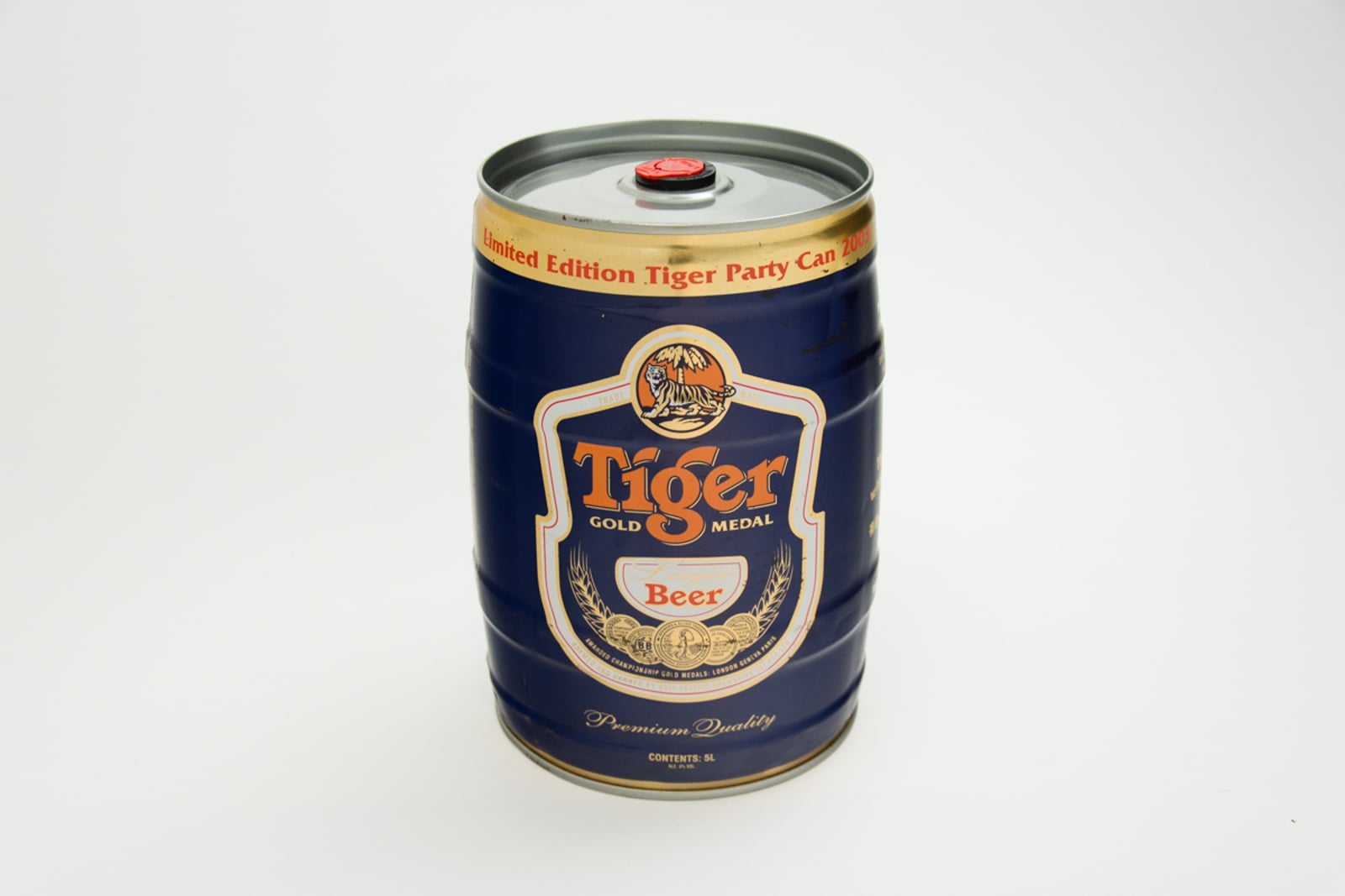 Tiger Gold Medal Beer Mini Keg