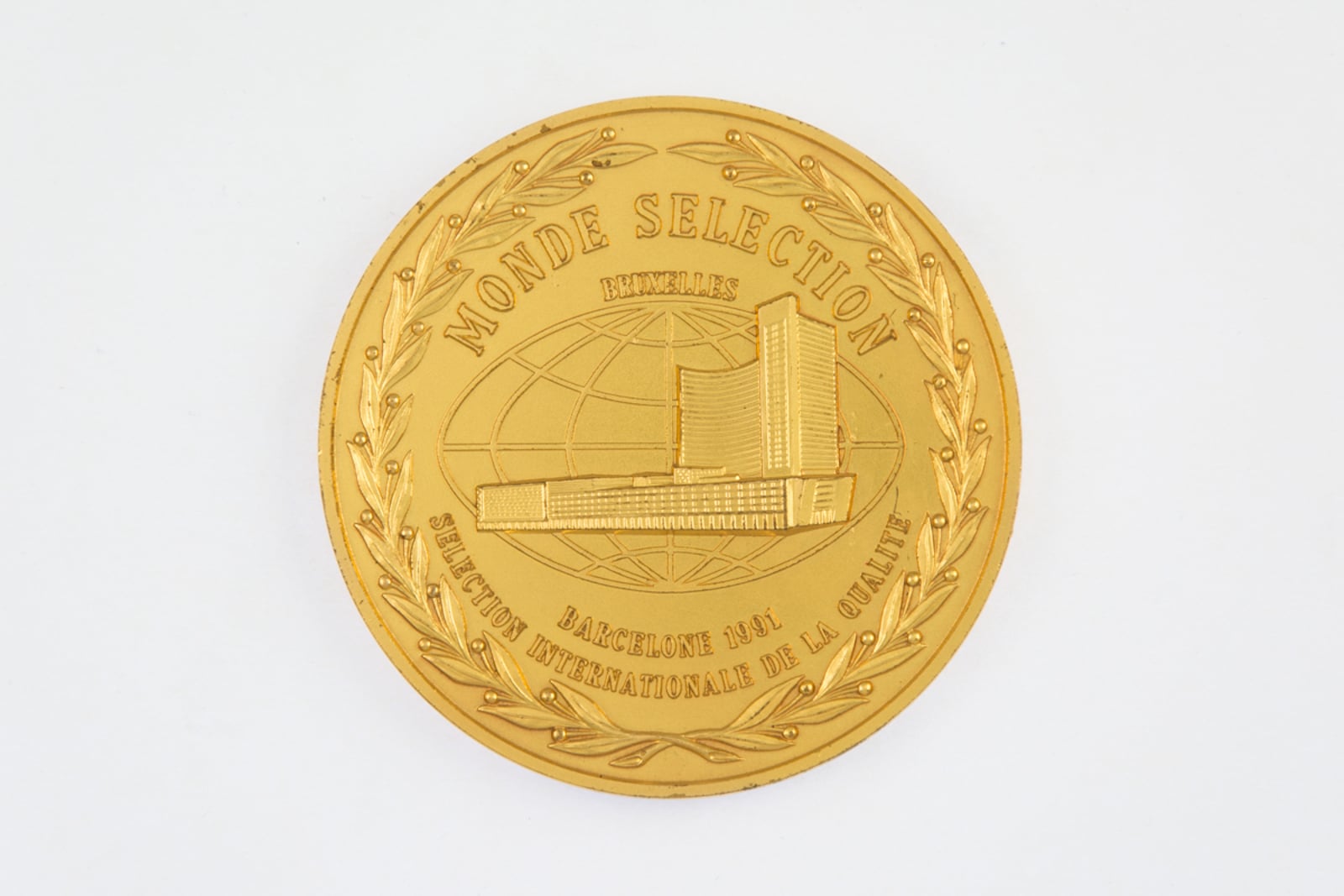 Monde Selection Bruxelles Grande Medaille d'Or 1991