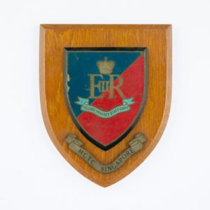 EIIR Military Provost Staff Corps Plaque