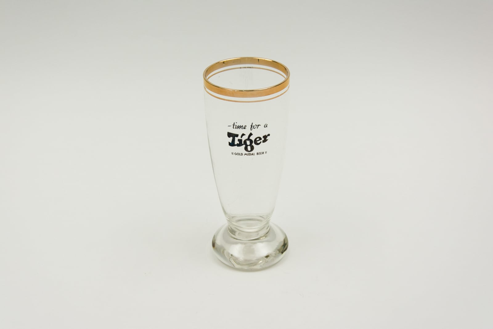 Tiger (Black Label) Footed Pilsner Glassware