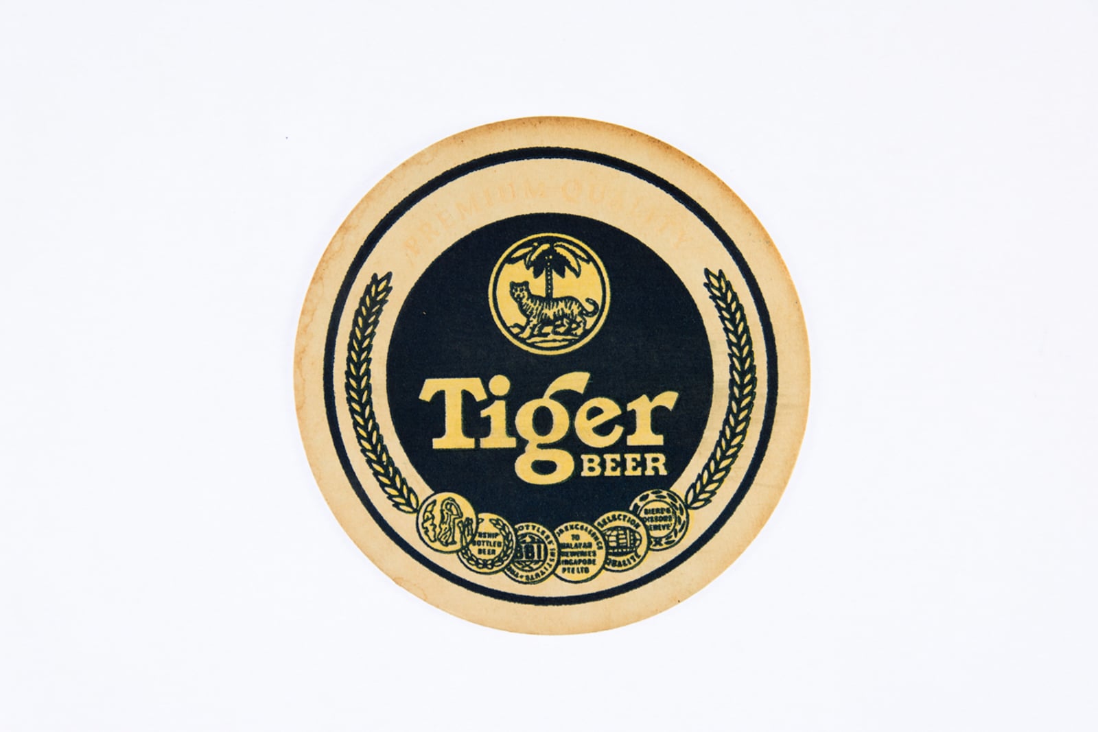 Tiger Beer 6 Medal Circular Coaster