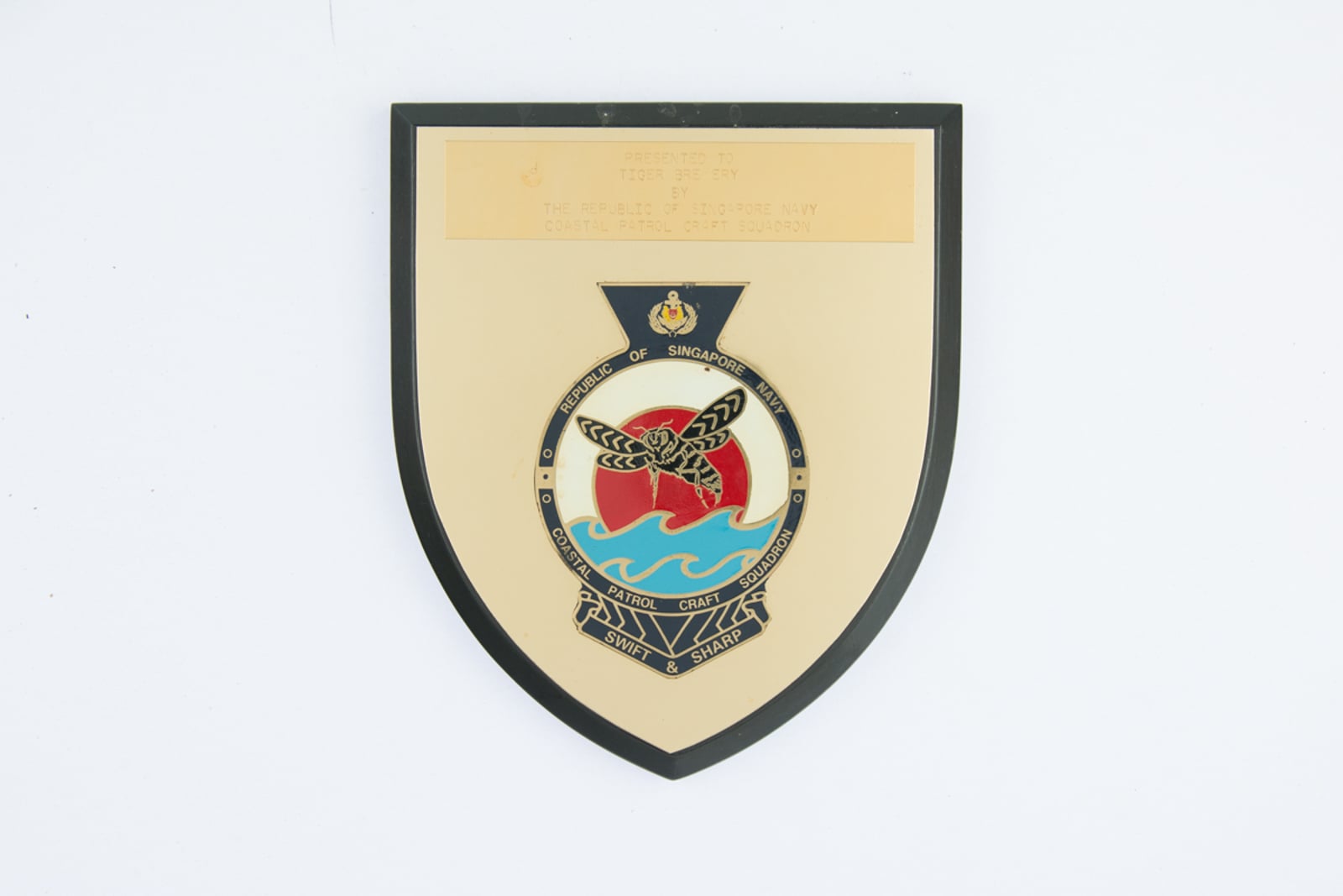 Republic of Singapore Navy Coastal Patrol Plaque