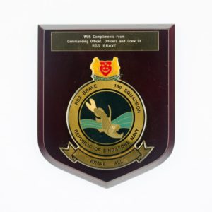 RSS Brave 189 Squadron Plaque