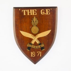 The G.E. Ubique 1971 Plaque
