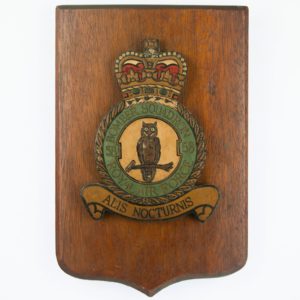 Royal Airforce 58 Bomber Squadron Plaque