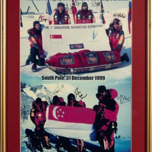 The 1st Singapore Antarctica Expedition Photo Collage 1999-2000